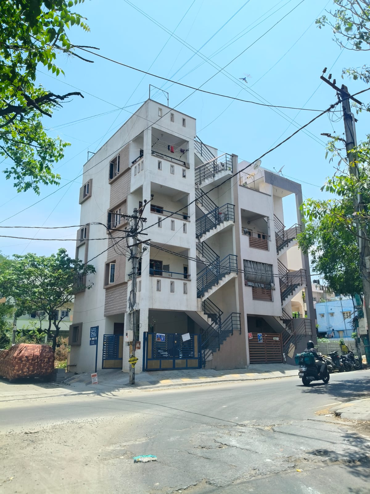 SAP Constructions G+4 apartment building Bangalore